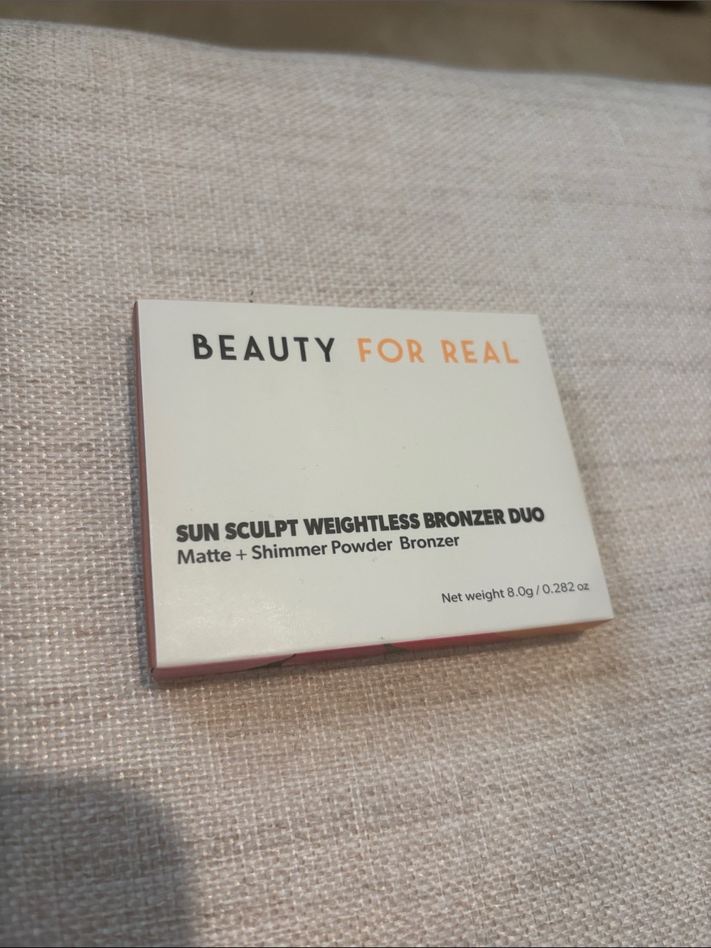 Beauty For Real Sun Sculpt Bronzer Duo - Peachy Bronze